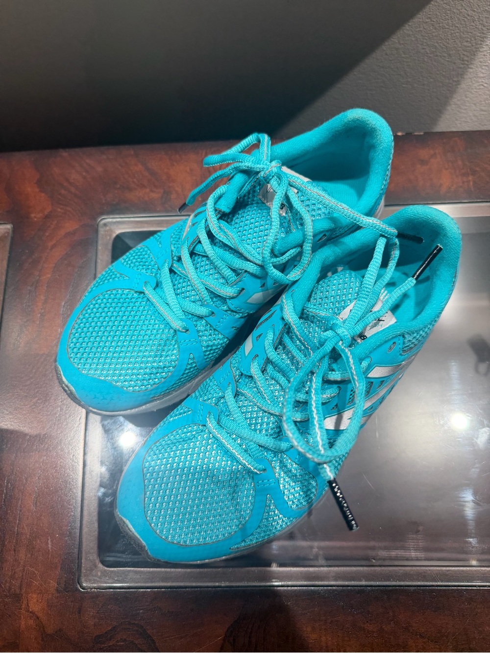 New Balance Women's Teal Athletic Running Shoes